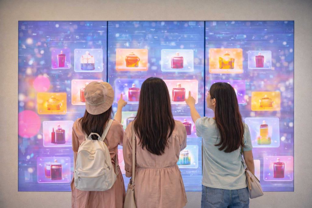 Motion Touch Interactive Wall