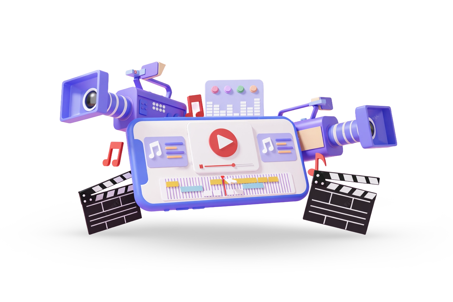 LED wall motion design 3D animation content for large digital displays