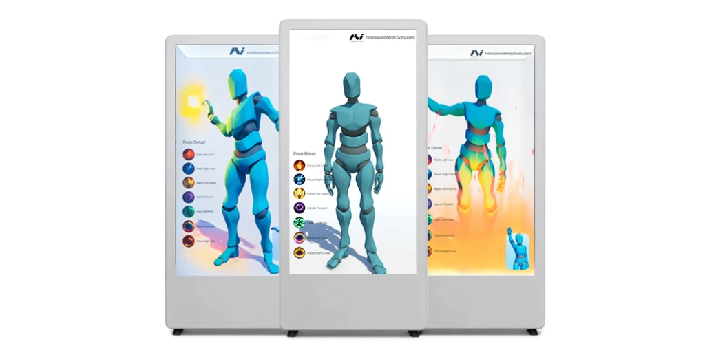 Pose detection interactive game