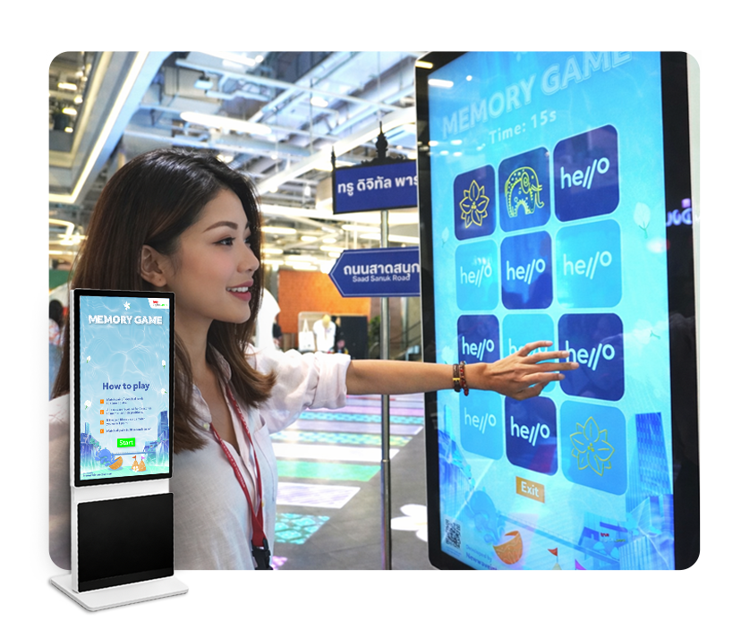 interactive display in Singapore